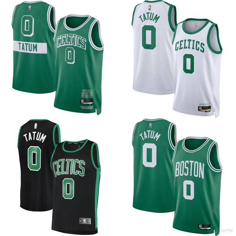 Áo Ba Lỗ Thể Thao NBA Jersey Boston Celtics No.0 Tatum Phiên Bản Kỷ Niệm Plus Size 2022