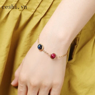 Natural crystal bracelet