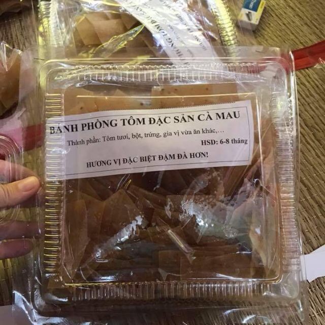 [FREE SHIP] 510Gr Bánh PHỒNG TÔM _ NĂM CĂN CÀ MAU [45% tôm] loại đặc biệt