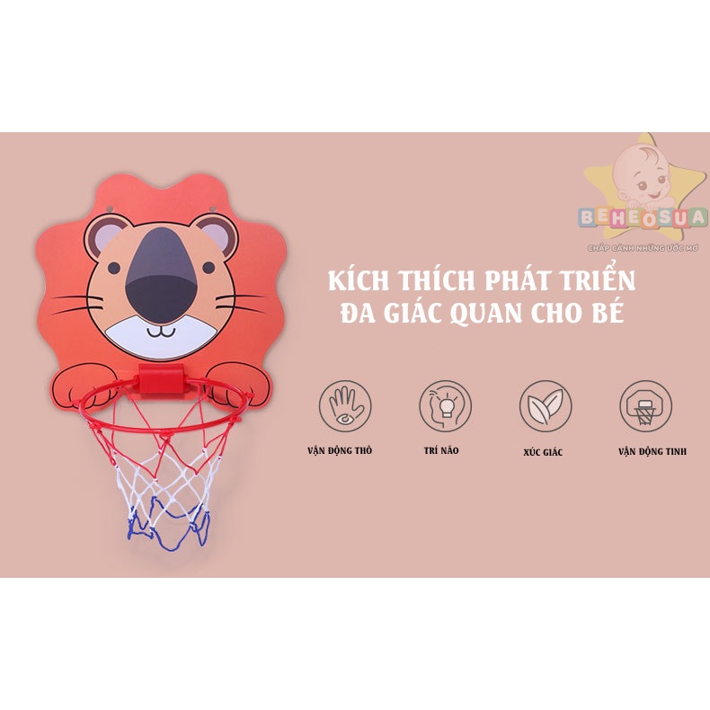 Bóng Rổ Treo Tường Cho Bé - Đồ chơi vận động cho bé