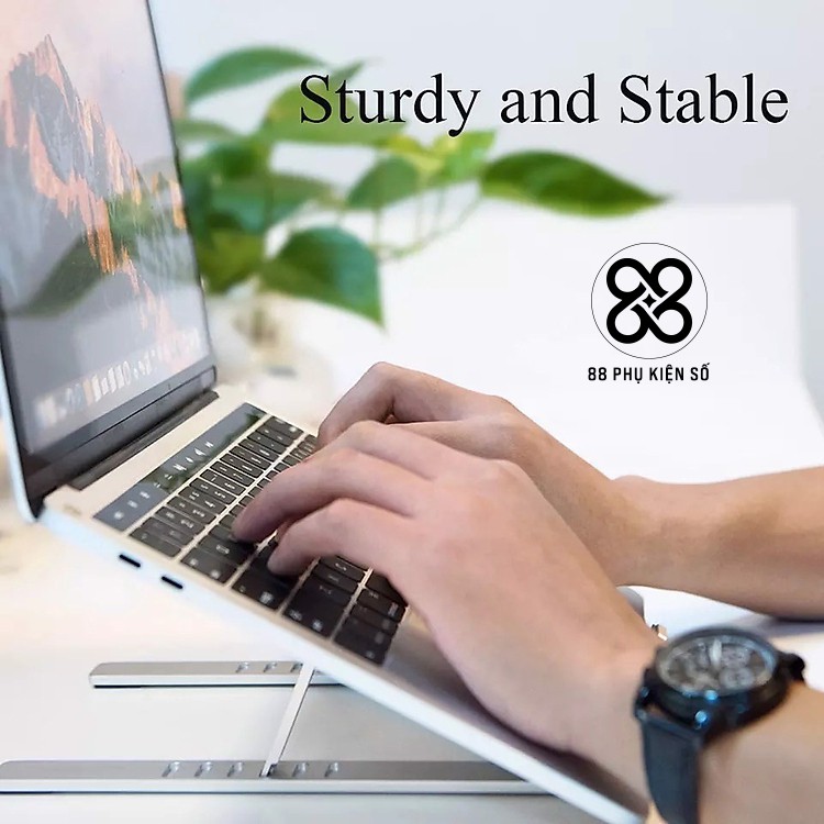 Giá đỡ Aluminum Wiwu S400 cho Macbook và Laptop 13 inch đến 15.5 inch chính hãng | BigBuy360 - bigbuy360.vn