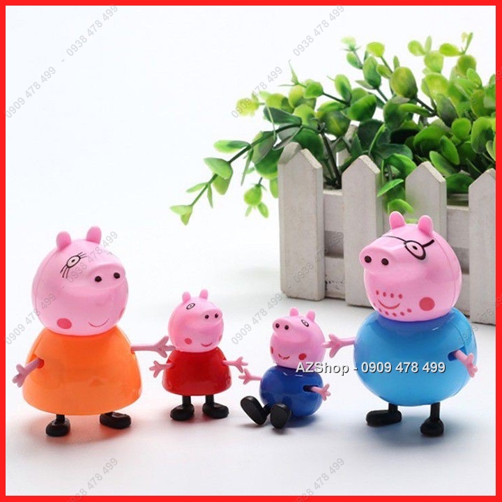 Mô Hình Gia Đình Heo Peppa Đáng Yêu - 7881.1