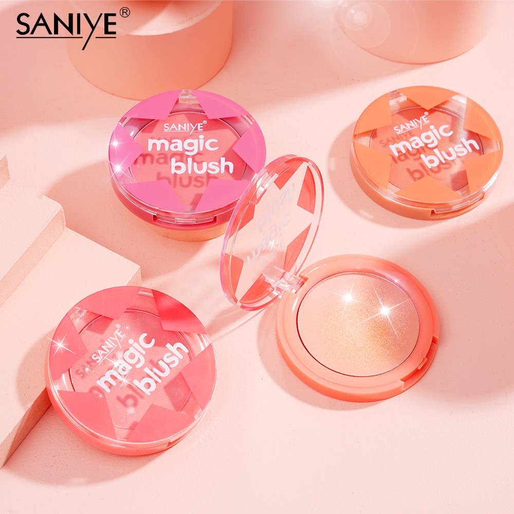 [Hàng mới về] Phấn Má Hồng Saniye Bốn Màu Xinh Xắn Cho Nữ E0142 | BigBuy360 - bigbuy360.vn