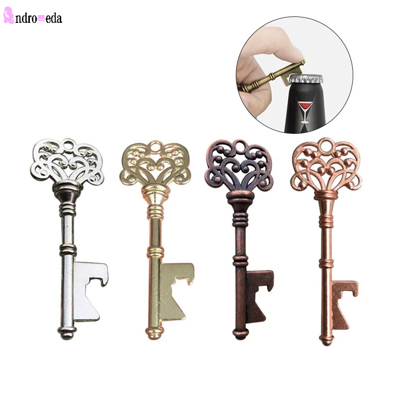 Dụng Cụ Mở Nắp Chai Hình Chiếc Móc Khóa Phong Cách Vintage