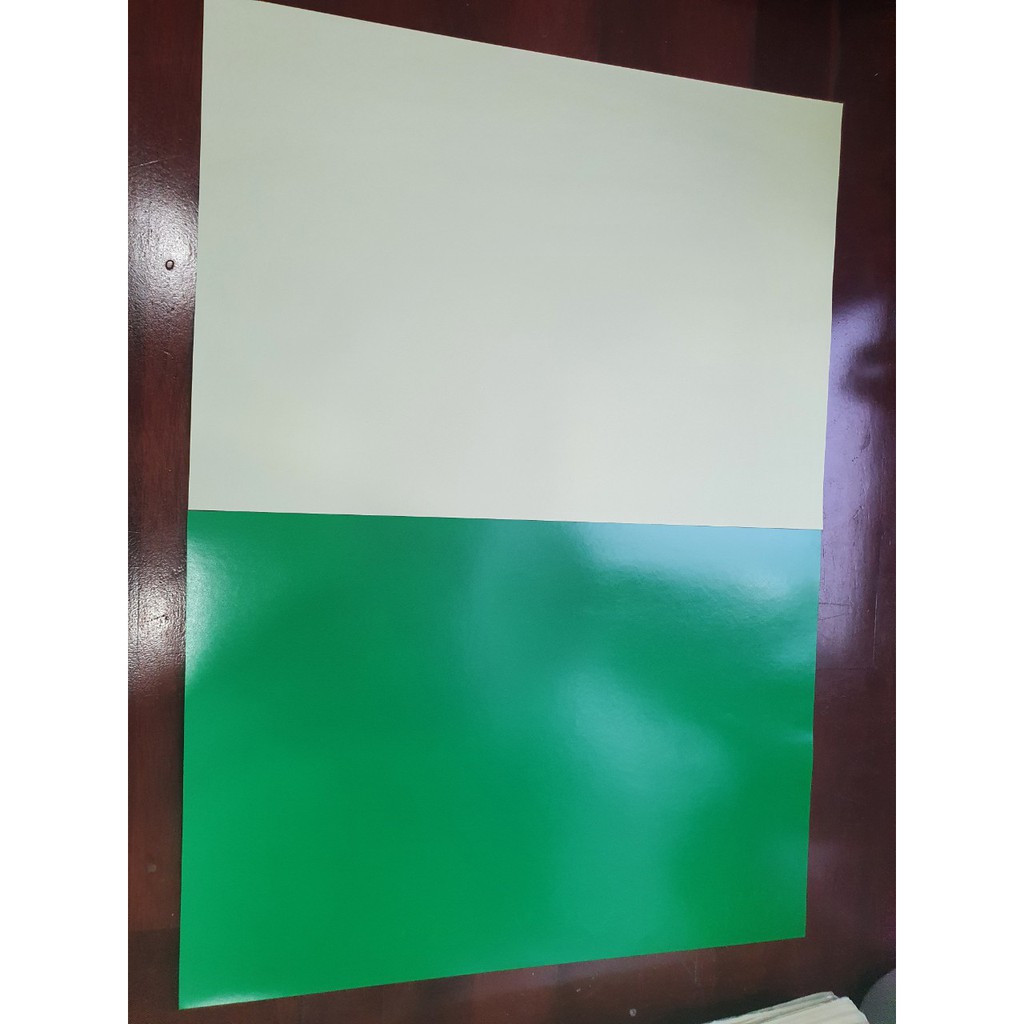 Decal màu xanh lá