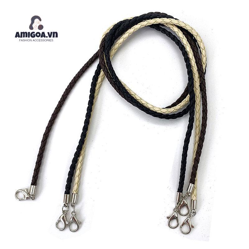 Dây Đeo Khẩu Trang Bằng Da pu Chống Gió Tiện Dụng