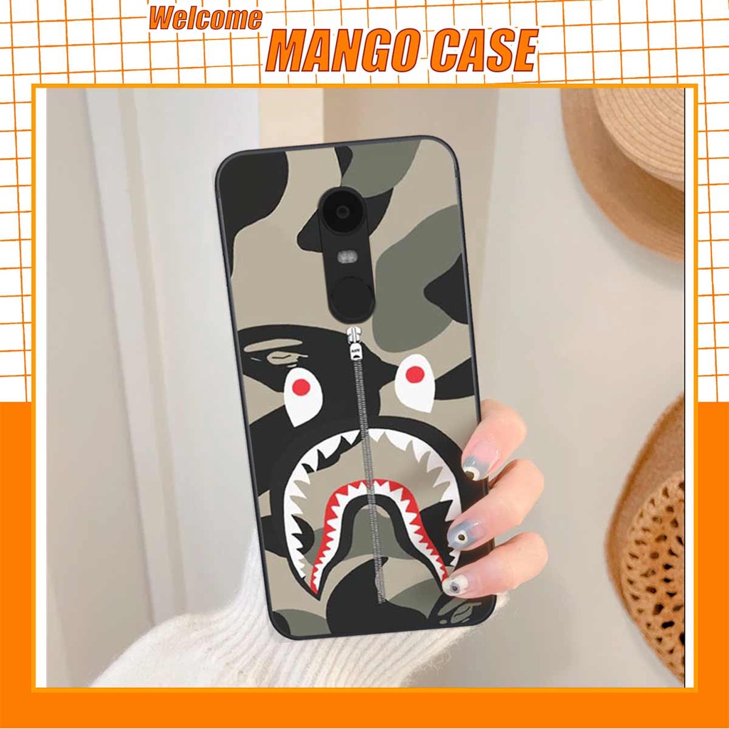 Ốp lưng điện thoại Xiaomi Redmi Note 4/ Note 4x / Redmi 5 Plus drew, kaws, bape cao cấp, vỏ ốp rẻ đẹp