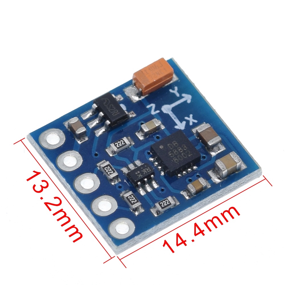 Mô-Đun Cảm Biến Tzt Gy-271 Hmc5883L 3v-5v Ba 3 Cho Arduino Iic