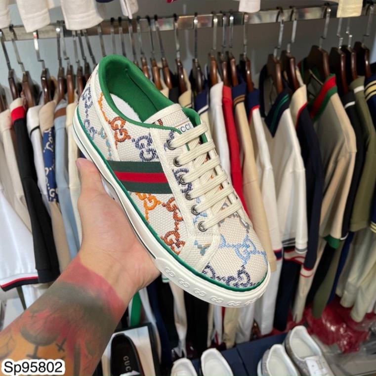 Giày Sneaker GC Nam Nữ Thêu Logo Full Box - Giày GC SPF Full Box Bill