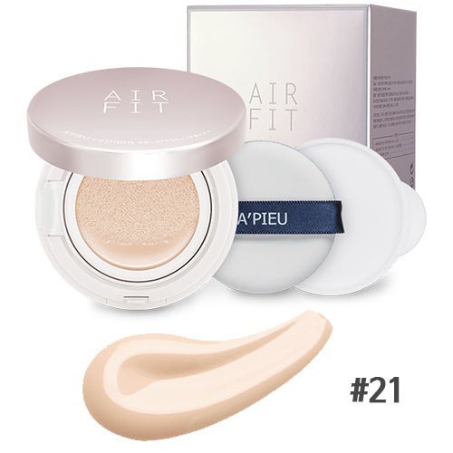 Phấn Nước A'Pieu Air Fit Cushion SPF50+/PA+++ Tone 21