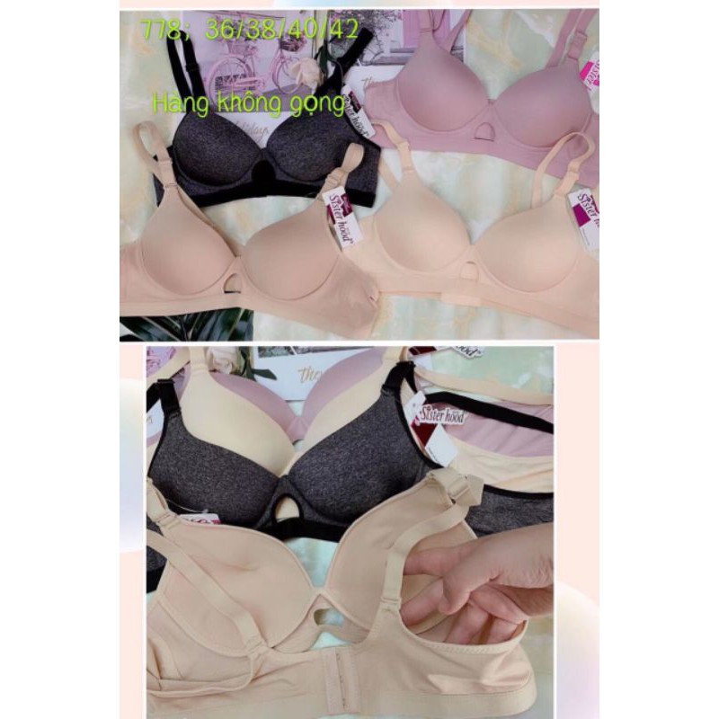 Áo lót muối tiêu mút mỏng cao cấp Sisterhood 778