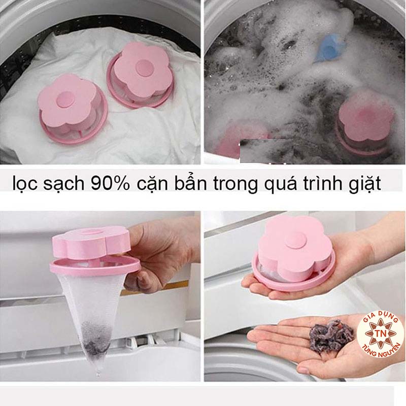 Phao Lọc Cặn Bẩn Máy Giặt/ Túi Lọc Gom Rác Lồng Máy Giặt [PHAO LỌC MÁY GIẶT]