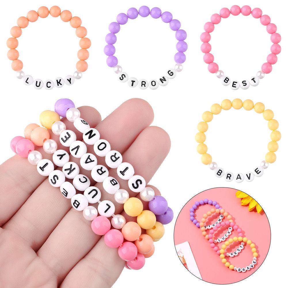 NEXTVN Bead Bracelet Popular Charm Design Girls Plastic/resin