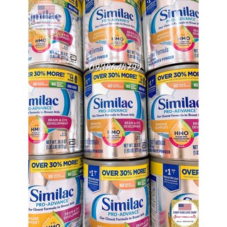 Sữa Similac Pro Advance từ 0-12 tháng 873g