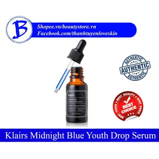 [AUTH] Tinh chất dưỡng hồi phục da Klairs Midnight Blue Youth Activating Drop Serum 20ml