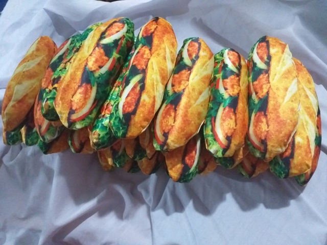 [SIÊU RẺ] Gối Ôm Bánh Mì Ổ Việt Nam 24cm