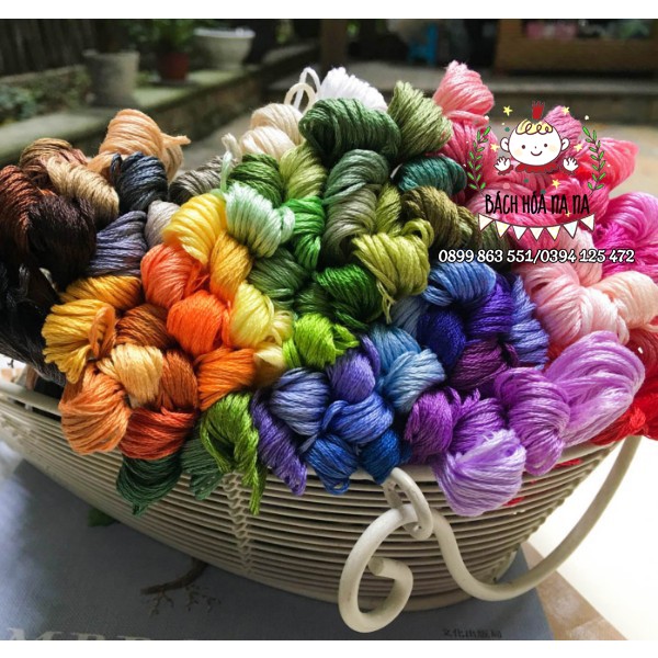 Chỉ thêu DMC Pháp  Bách hóa Na Na Handmade DIY Thêu Tay