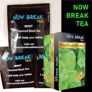 Set 3 túi trà bạc hà now break tea