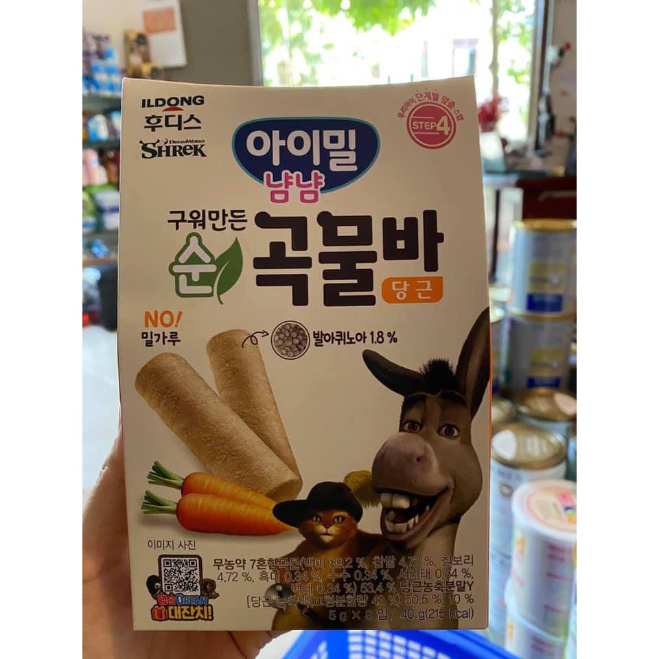 Bánh Quế Ngũ Cốc Xốp Mềm ILDONG Hàn Quốc cho bé từ 1 tuổi