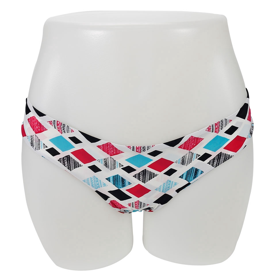 Set 3 quần lót xuyên thấu phối ren lưng thấp họa tiết da báo cỡ lớn thời trang nữ quyến rũ