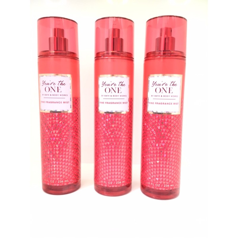 🌹🍓🍁Xịt thơm YOU'RE THE ONE Body mist Bath Body Works 236ml | Thế Giới Skin Care