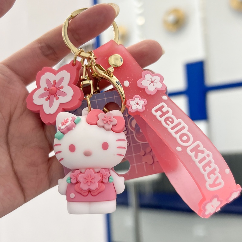 Móc Khóa Hình Búp Bê Hoạt Hình Dễ Thương