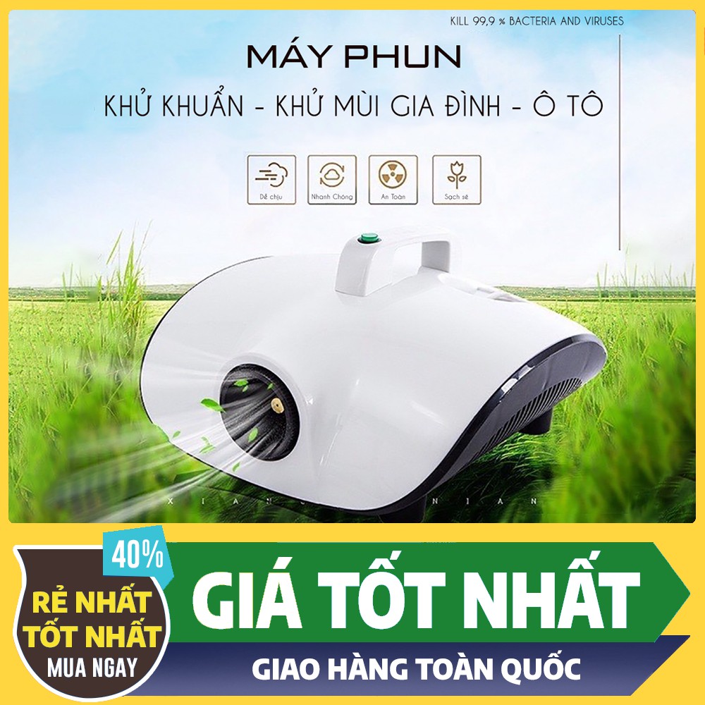 Máy Khử Mùi -  Khử Trùng - Khử Khuẩn Công Nghệ Nano - Phun Sương Ô Tô, Trong Gia Đình,Văn phòng ( BH 1 Năm )