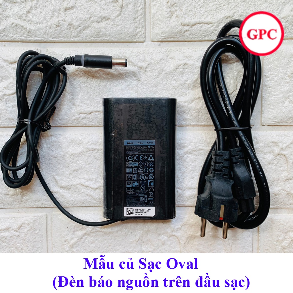 [ Sạc Zin ] Sạc Laptop Dell chân tròn To 19.5V - 3.34A / 4.62A  kim to 7.4 *5.0mm E7250 E7450 E5250 E5450 E5470 E5490