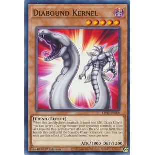 Thẻ Bài Yugioh Diabound Kernel - LDS3-EN008 - Common 1st Edition