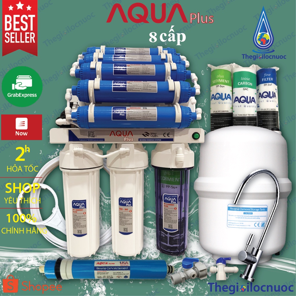 Máy lọc nước Aqua Lead 8-10 cấp lọc chính hãng