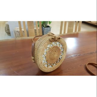 túi cói , túi xách mây tre đan