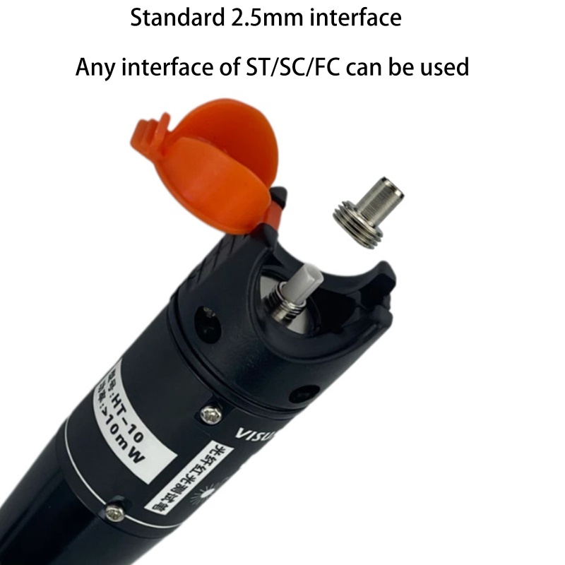 Bút Kiểm Tra Lỗi Cáp Quang IOR 10MW 10KM Phạm Vi 10KM