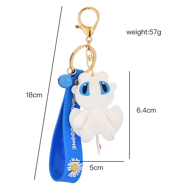 Móc Khóa Hình Rồng Bay Hoạt Hình Dễ Thương