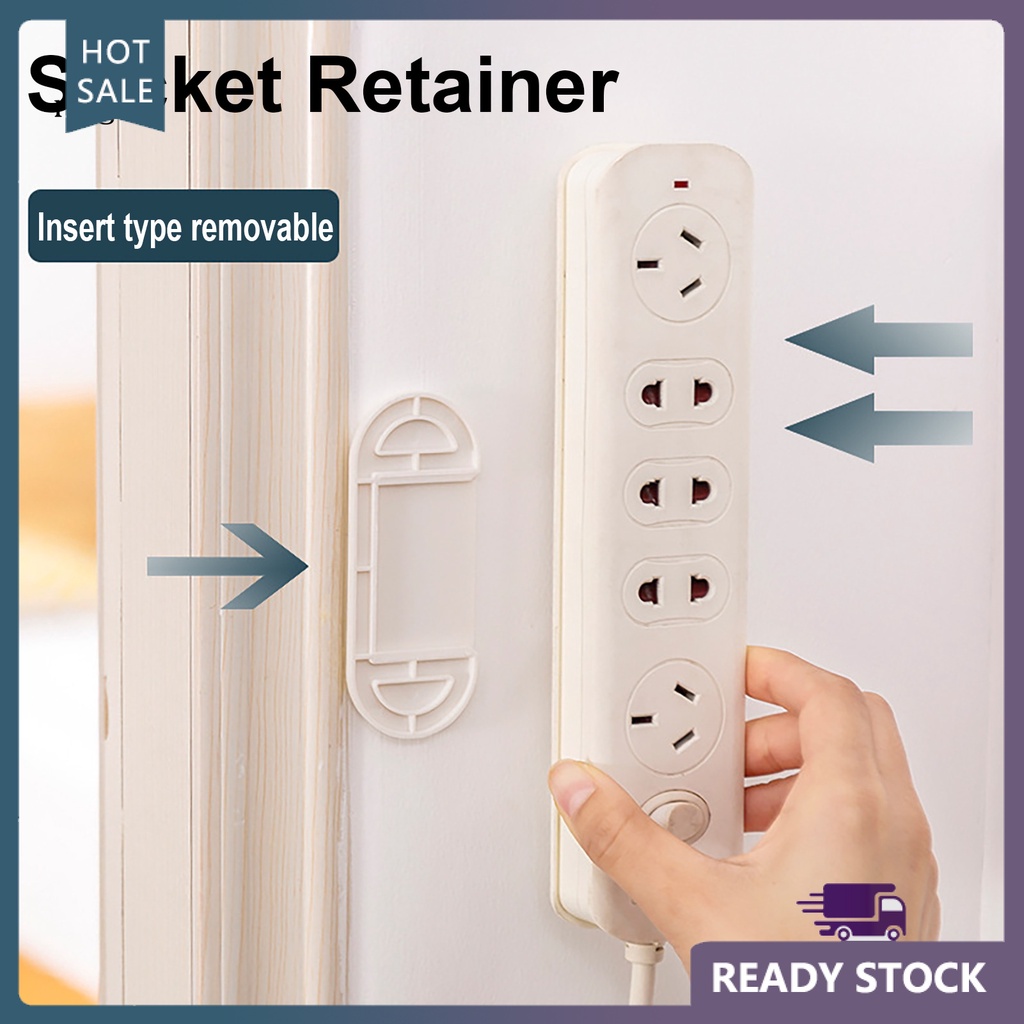 Giá đỡ phích cắm dán tường không để lại dấu vết có thể giặt rửa cho văn phòng