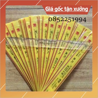 Thước kẻ nhựa trong suốt 20cm - 30cm