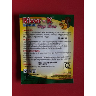 Phân bón River K siêu thúc bật mầm hoa