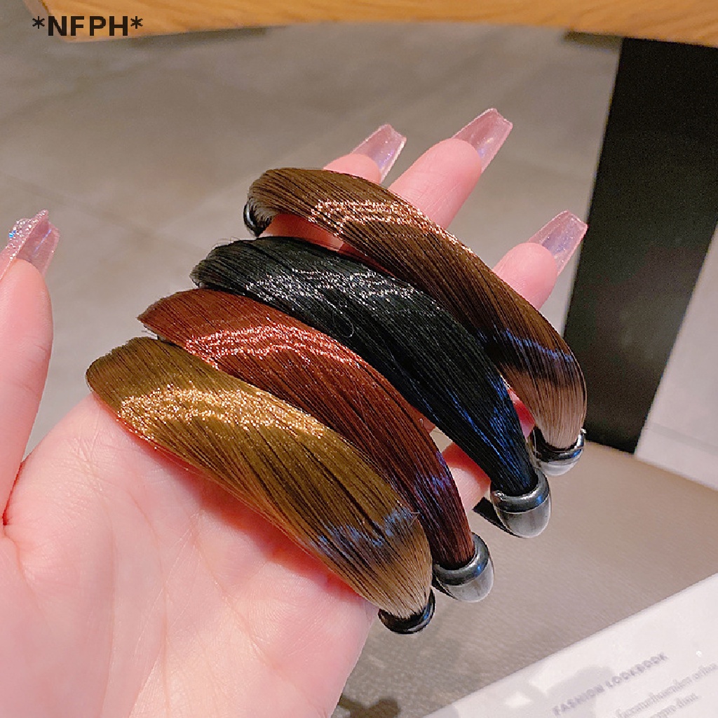 Dây Cột Tóc Giả Co Giãn Hình Tóc Giả Thời Trang