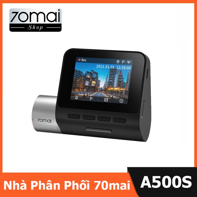 Camera hành trình 70mai A500S quốc tế lắp được camera sau RC06 - NHẬP KHẨU CHÍNH HÃNG