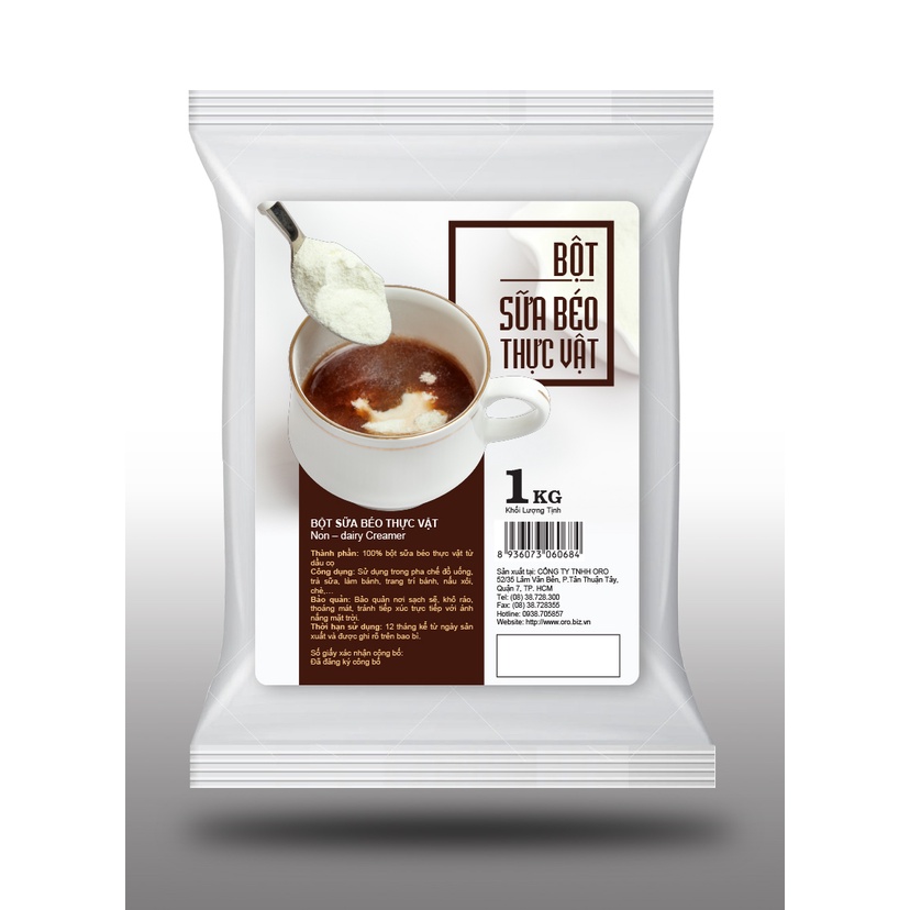 [TRÀ SỮA - PHA CHẾ - LÀM BÁNH] Bột béo thực vật non-dairy creamer Thái Lan - 1KG
