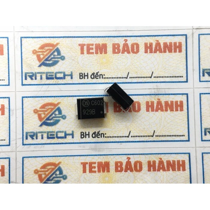 [Combo 15 chiếc] 1SMB5929B kí hiệu 929B Diode Zenner SMD 15V 3W DO-214AA