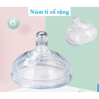 Núm ti thay thế cho bình Comotomo