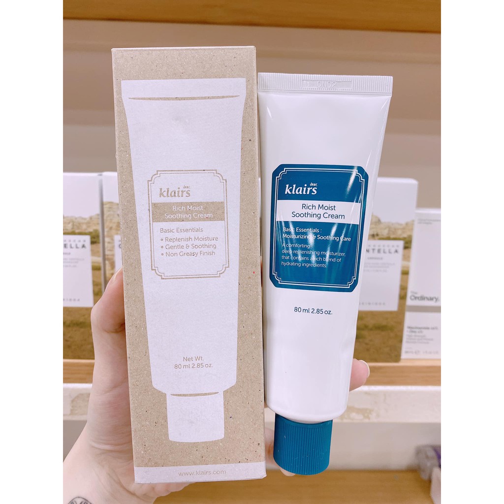Kem dưỡng Klairs Rich Moist
