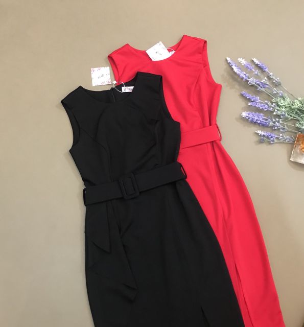 Đầm Rosie body kèm belt