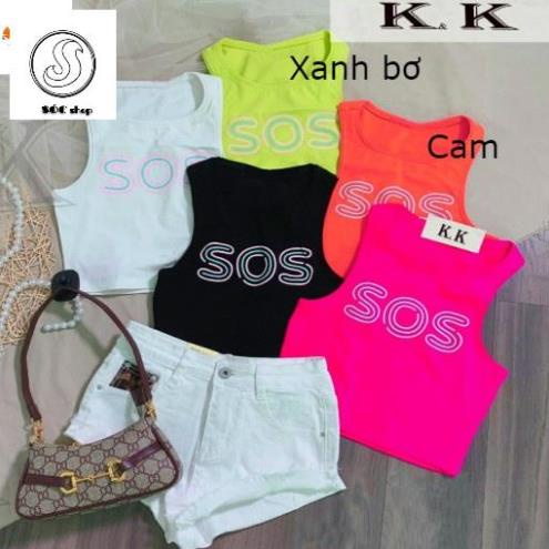 Áo sport body ôm, lửng kiểu ba lỗ, phong cách thể thao cho bé gái (220583)