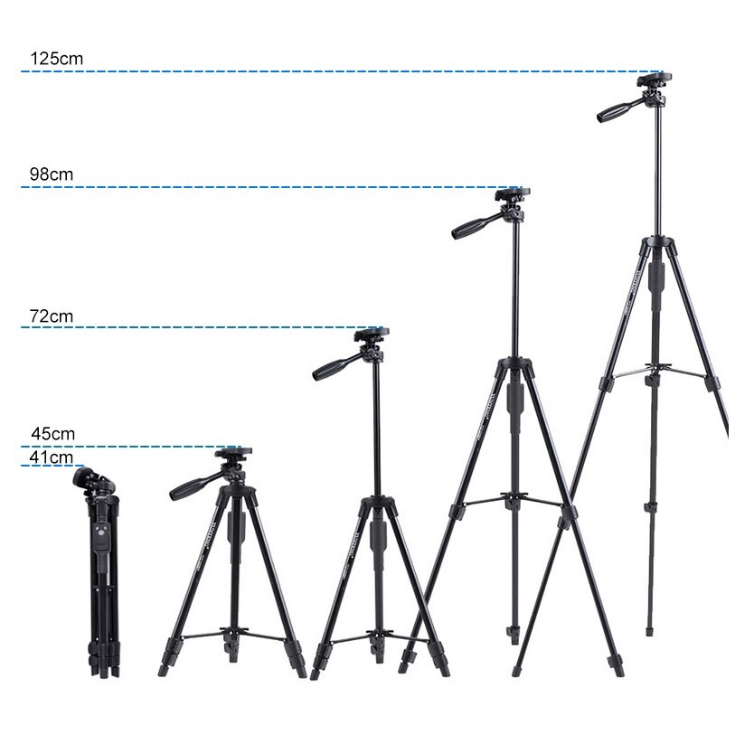 Chân máy ảnh tripod Yunteng VCT-5208