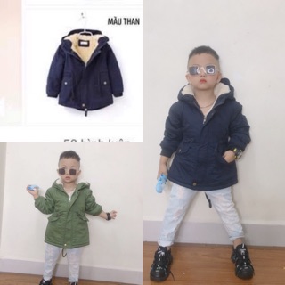 Áo parka cho bé