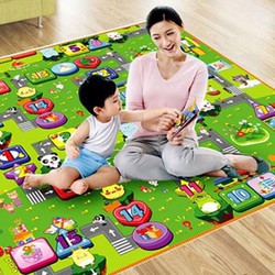 THẢM MABOSHI 1.8X2M 2 MẶT Giá Rẻ ( Màu Ngẫu Nhiên )