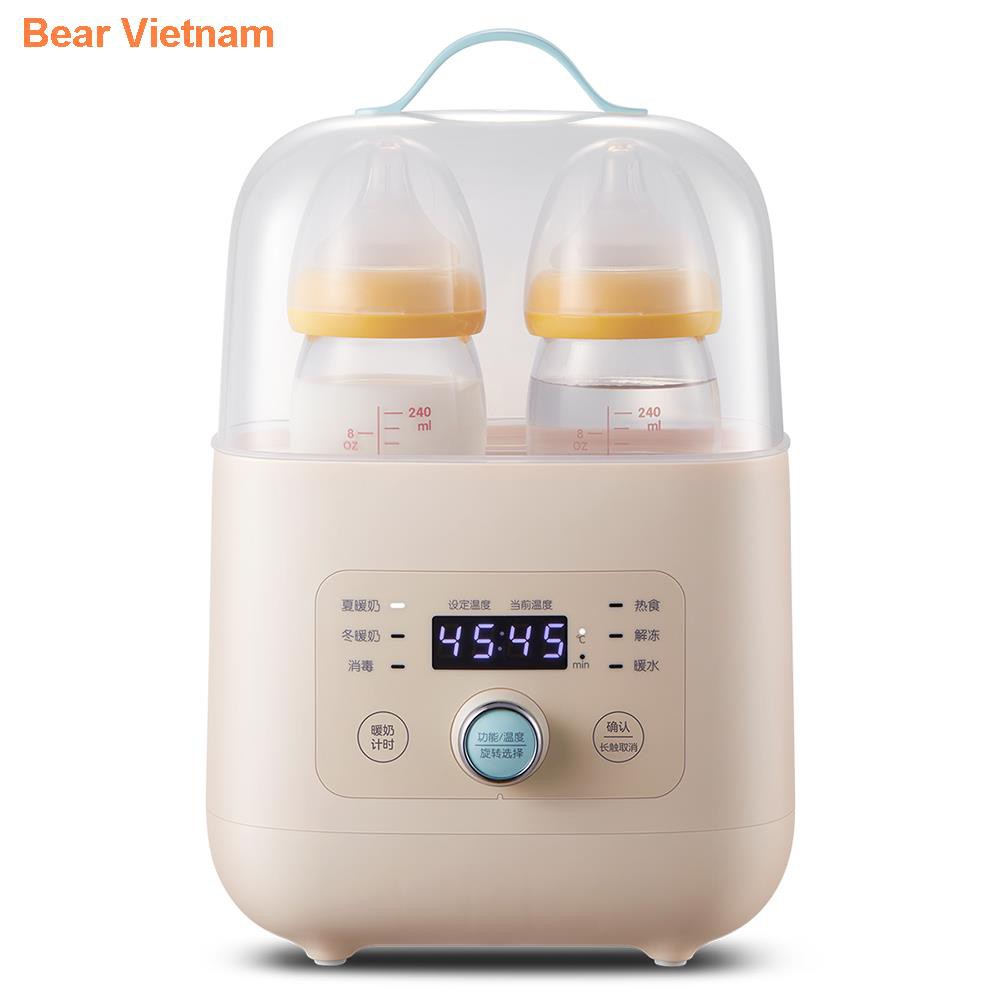 ✽✥Máy hâm sữa Baby Bear tiệt trùng hai trong một cho bé đa chức năng Nhiệt độ không đổi bình cách thông minh