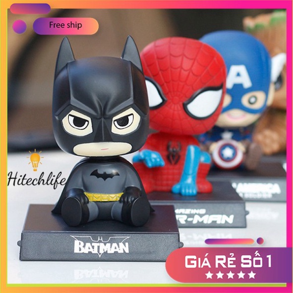 Set Nhân Vật Avenger Trang Trí Taplo Ô Tô - Bộ Spiderman Iron Man Captain Americal Trang Trí Taplo Xe Hơi, Bàn Làm Việc | BigBuy360 - bigbuy360.vn