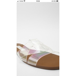 dép sandal quai trong zara auth